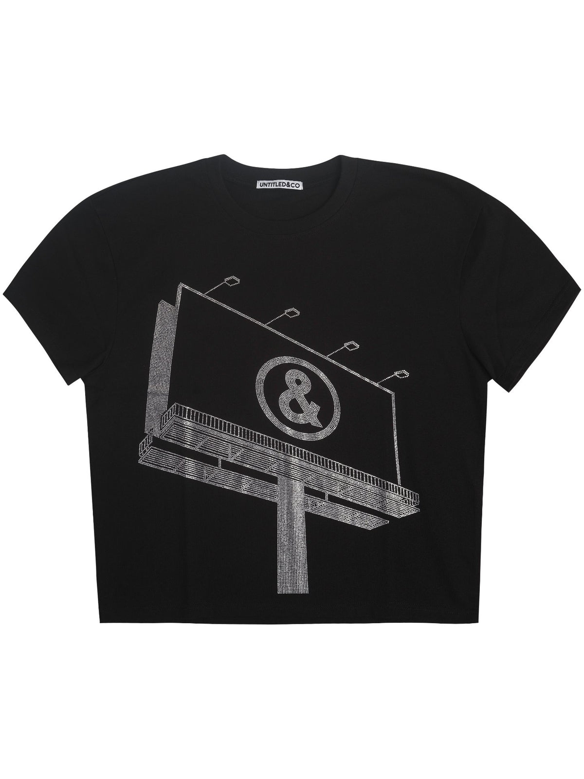 Untitled & Co - Billboard Tee Black