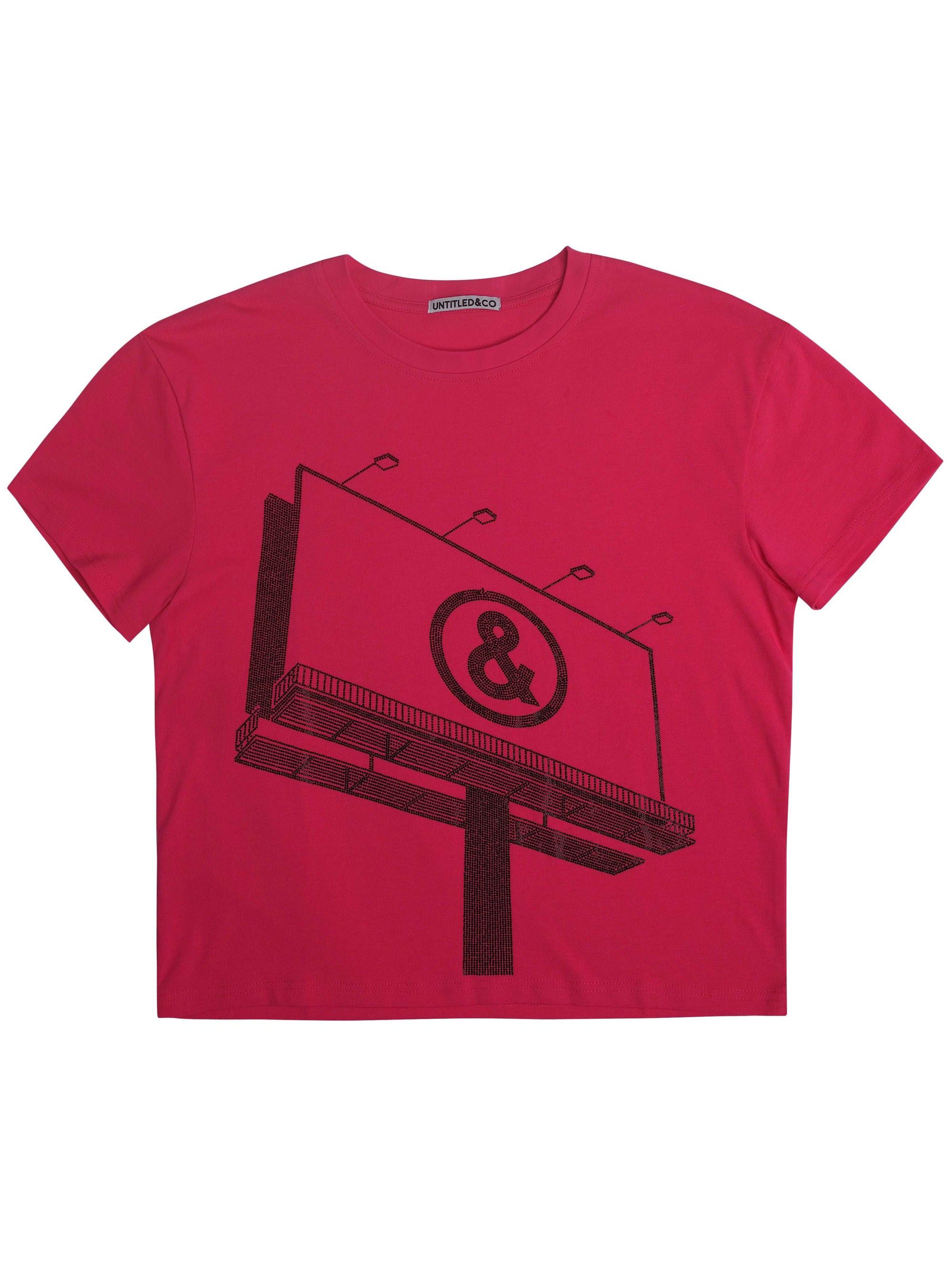 PROPAGANDA TEE IN PINK