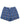 Boxer short in blue plaid