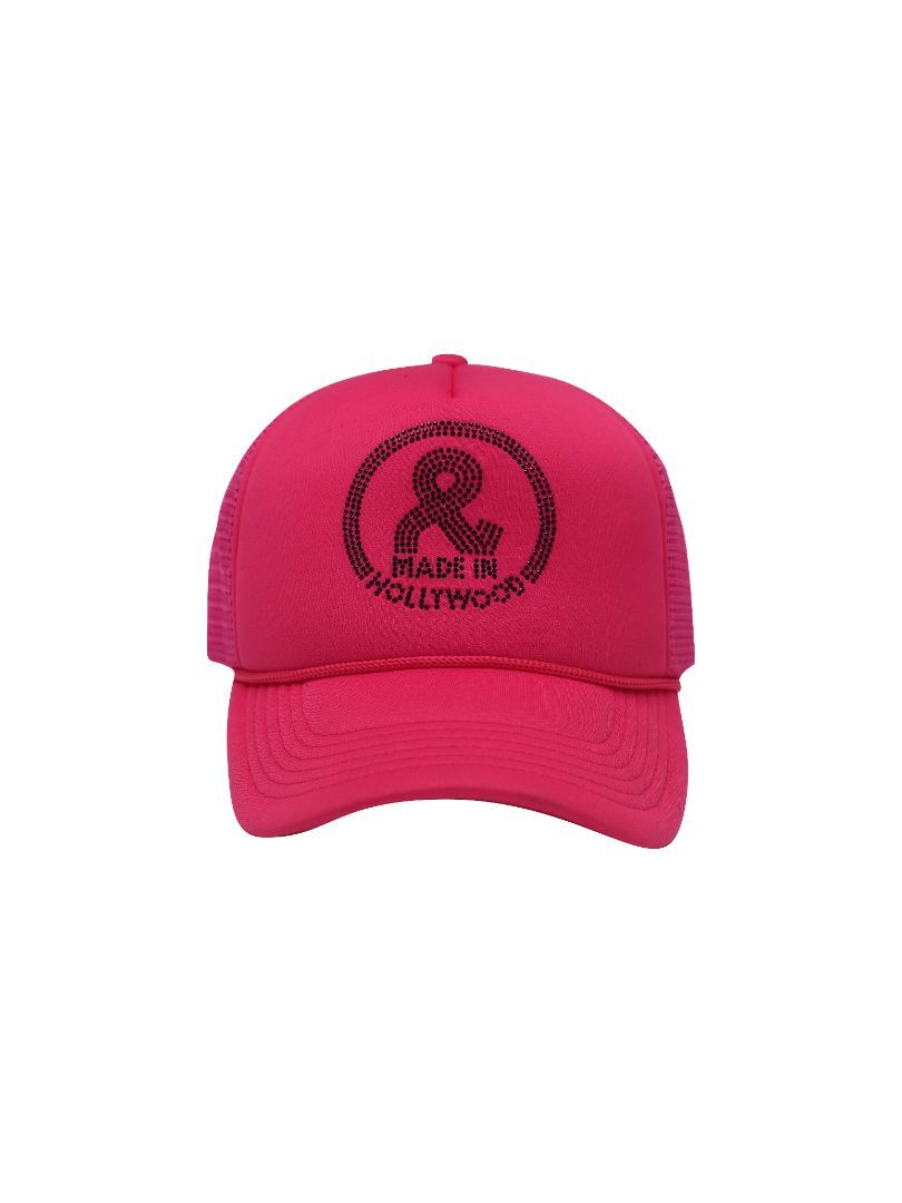 BLVD TRUCKER HAT IN PINK