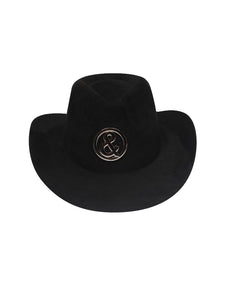 COWBOY HAT IN BLACK