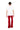 CAT BURGLAR PANTS IN RED