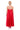 Red Bedazzled Belted Dress