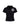 Hollywood University Womens Fit Polo in Black, flat